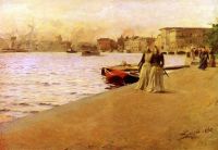 Zorn Anders View From The Ship Island Pier canvas print