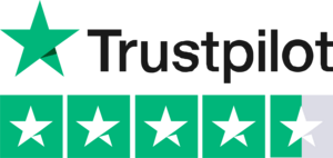 TrustPilot badge for Poppins Shop