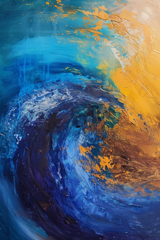 Abstract Art 04 premium reproduction