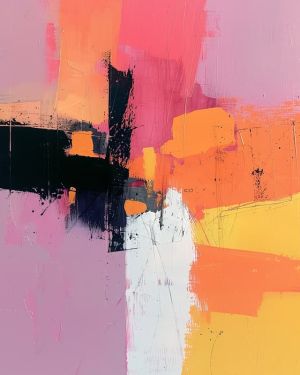 Chromatic Symphony - Urban Escape wall art