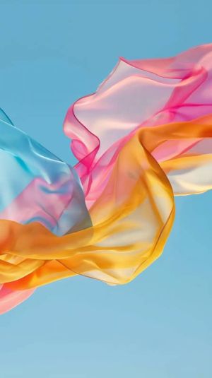 Ethereal Veil: Symphony of Colors wall art