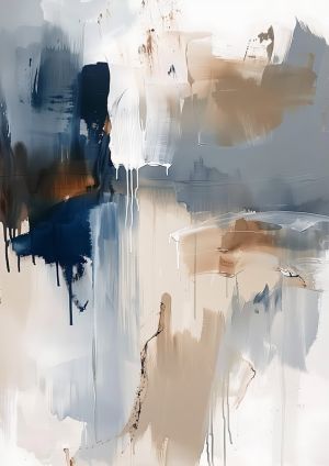 Ethereal Drift - A Symphony in Hues wall art