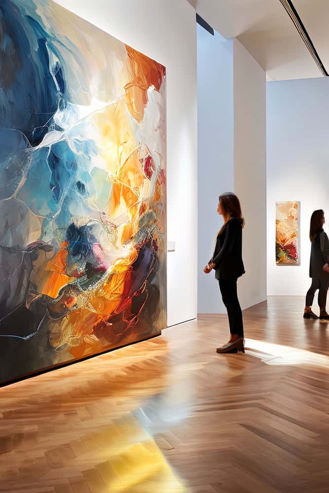 Celestial Symphony in Color premium reproduction