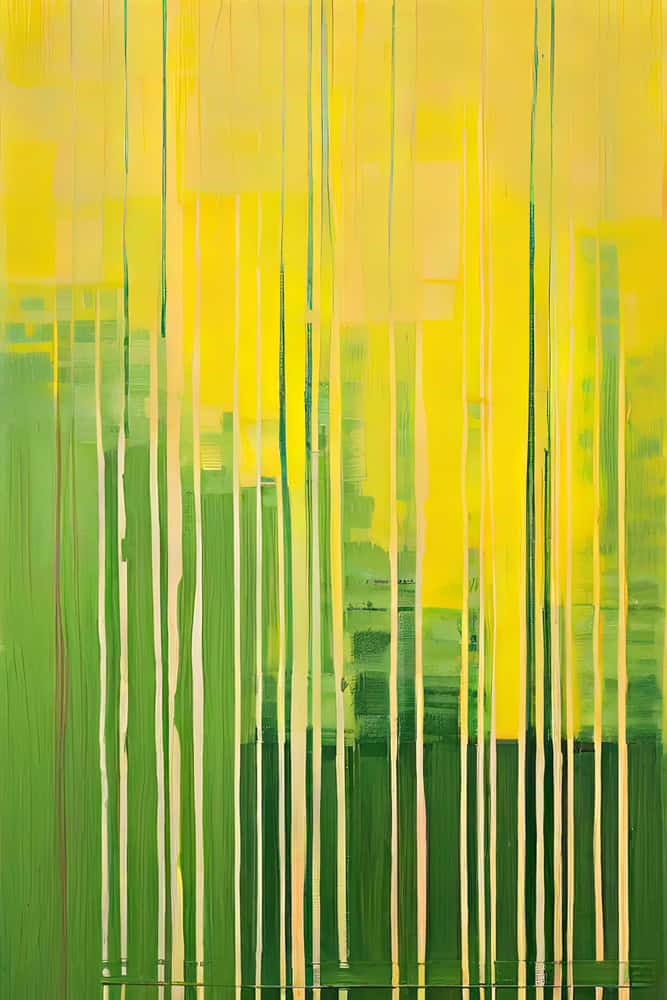 Verdant Symphony: Vertical Visions premium reproduction