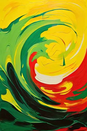 Ethereal Vortex Harmony wall art