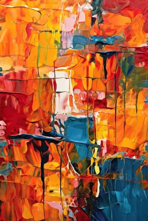 Vibrant Symphony of Colors wall art