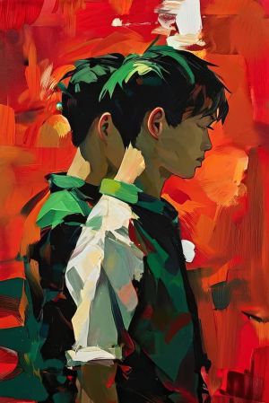 Echoes of Reflection - Contemporary Portrait wall art