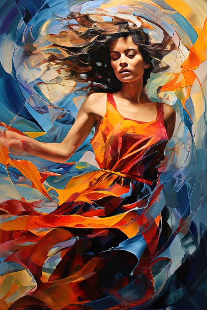 Ethereal Dance of Elements premium reproduction