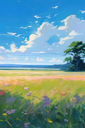 Elysian Tranquility: A Pastoral Symphony wall art