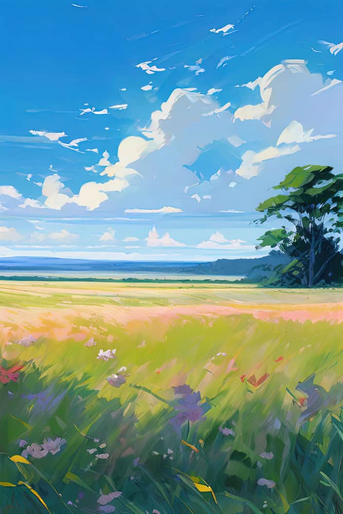 Elysian Tranquility: A Pastoral Symphony premium reproduction