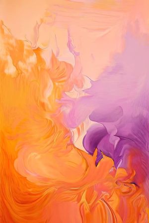 Ethereal Dance of Hues wall art