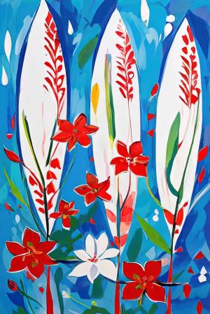 Vibrant Symphony of Nature wall art