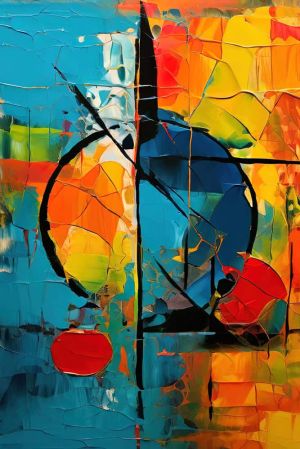 Chromatic Symphony: Color & Form wall art