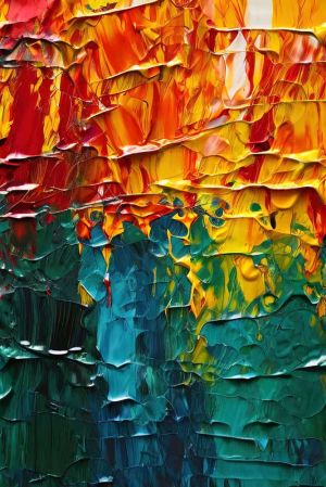 Chromatic Symphony: Layers of Emotion wall art