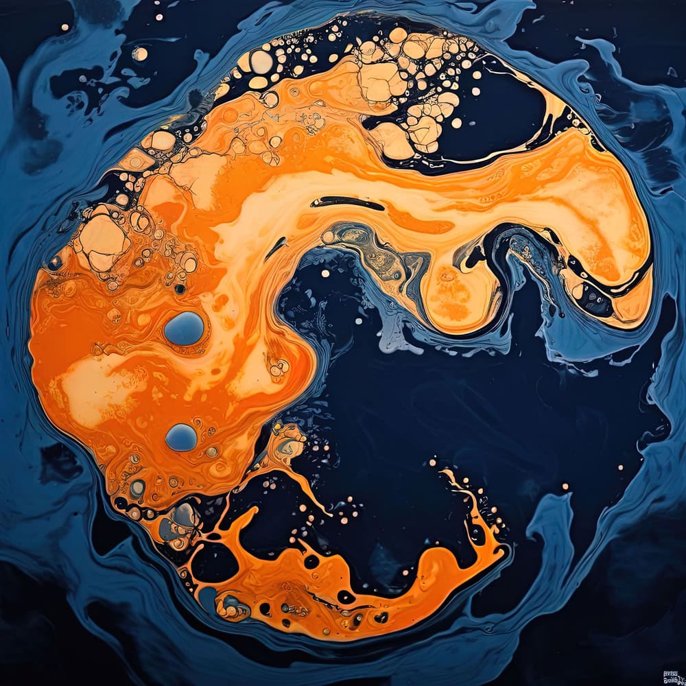 Celestial Dance of Color premium reproduction