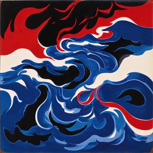 Ethereal Flow: A Symphony of Colors wall art