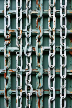 Interwoven Links: A Tapestry of Time wall art