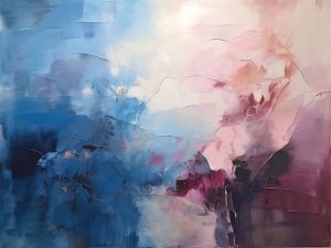 Ethereal Horizon: A Symphony of Colors wall art