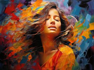 Ethereal Reverie: A Symphony of Colors wall art