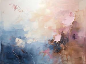 Ethereal Blossoms: A Symphony of Color wall art