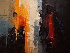 Eclipse of Chromatic Whispers wall art