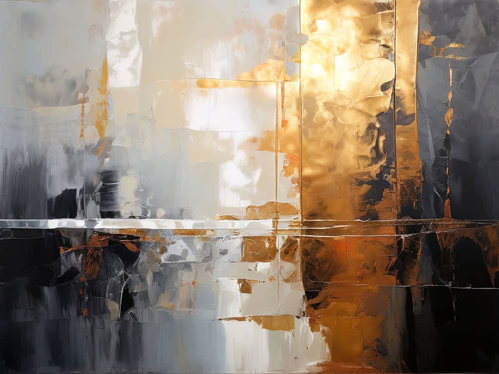 Ethereal Reflections: A Modern Odyssey premium reproduction