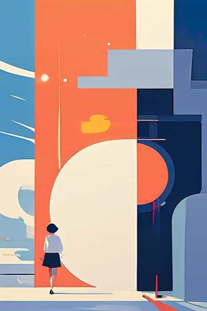 Contemplation in Color wall art