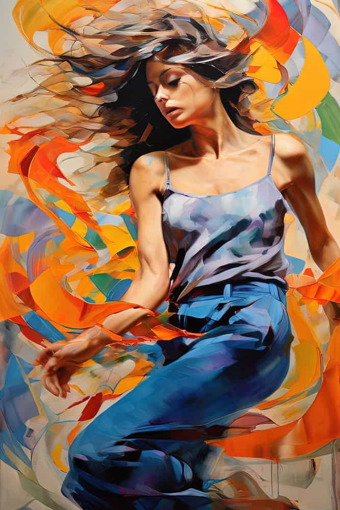 Color Symphony of Motion premium reproduction