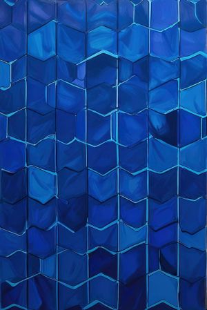 Celestial Reflections: An Abstract Exploration wall art