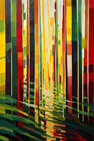 Vibrant Symphony of Color wall art