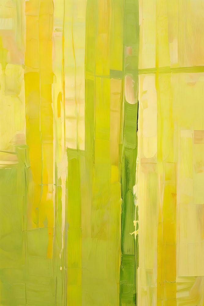 Verdant Symphony - Abstract Expression premium reproduction