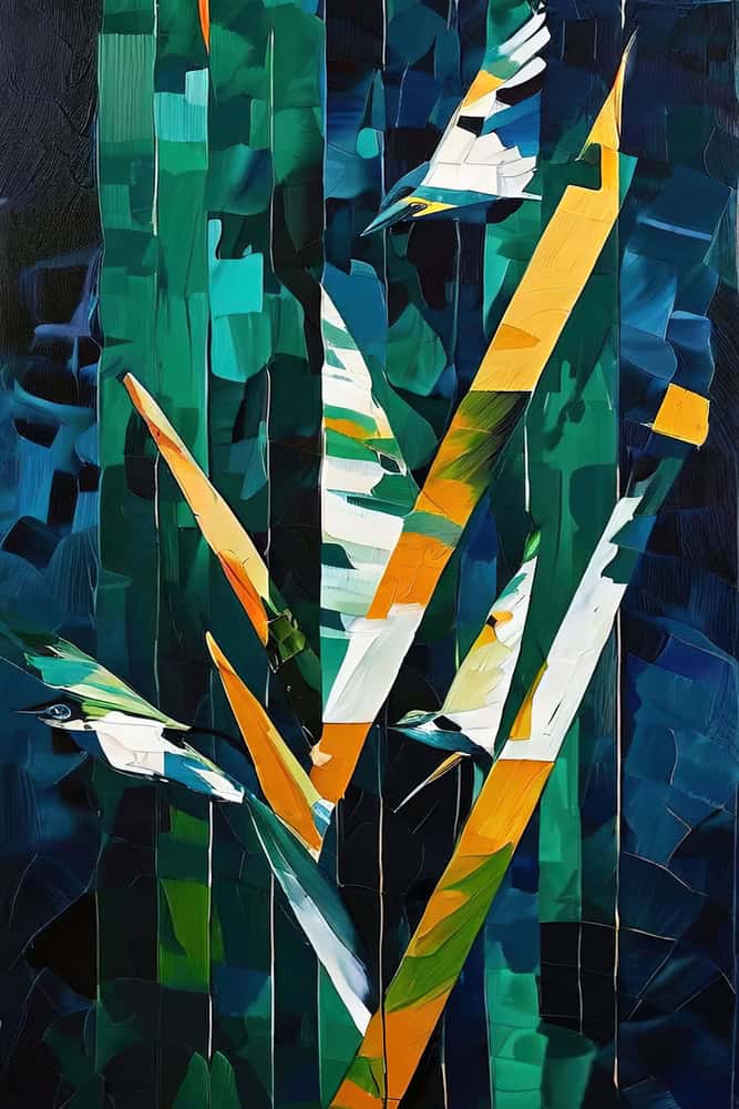 Verdant Harmony: A Symphony of Nature premium reproduction