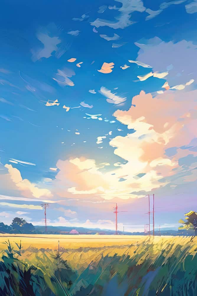 Ethereal Horizon: Capturing Serenity premium reproduction