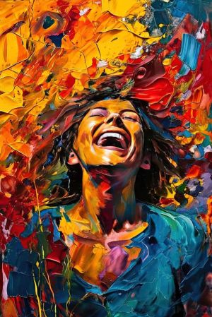Exuberance in Color: A Vibrant Expression wall art