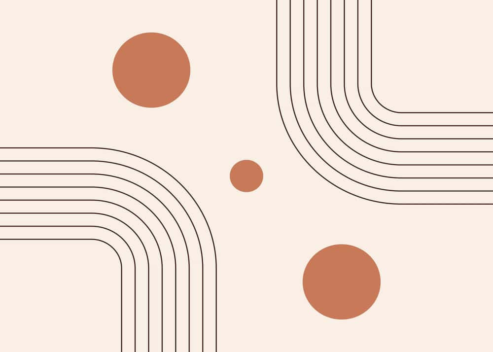 Contours of Harmony: A Modern Abstract Exploration premium reproduction