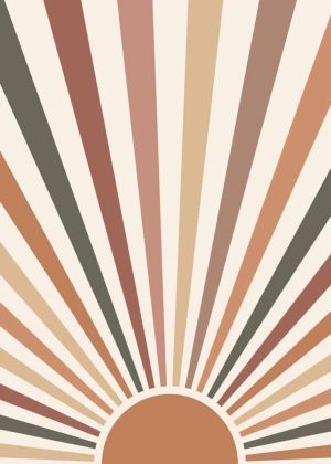 Radiant Dawn: A Modern Exploration wall art