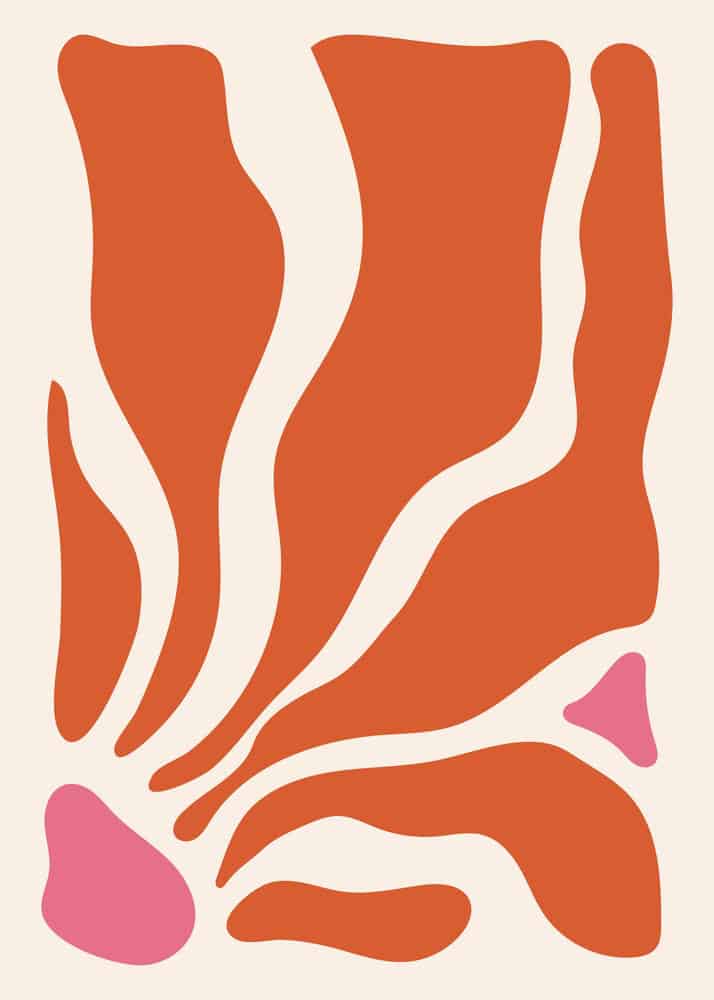 Flowing Whispers: Abstract Rhythms premium reproduction