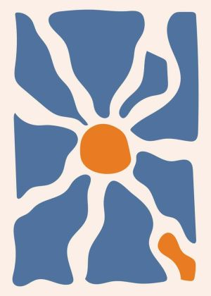 Celestial Flow: A Modern Exploration wall art