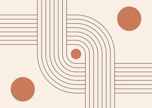 Curved Harmony: A Symphony in Geometry wall art