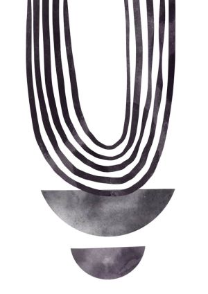 Eclipse Harmony: A Geometric Symphony wall art