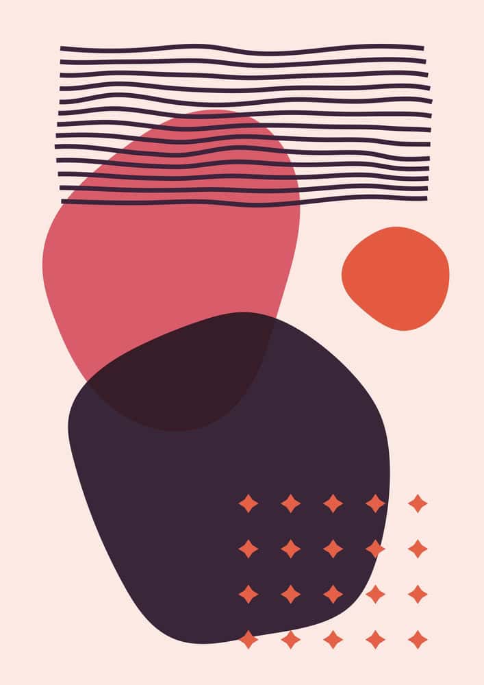 Rhythms of Color: Abstract Harmony premium reproduction