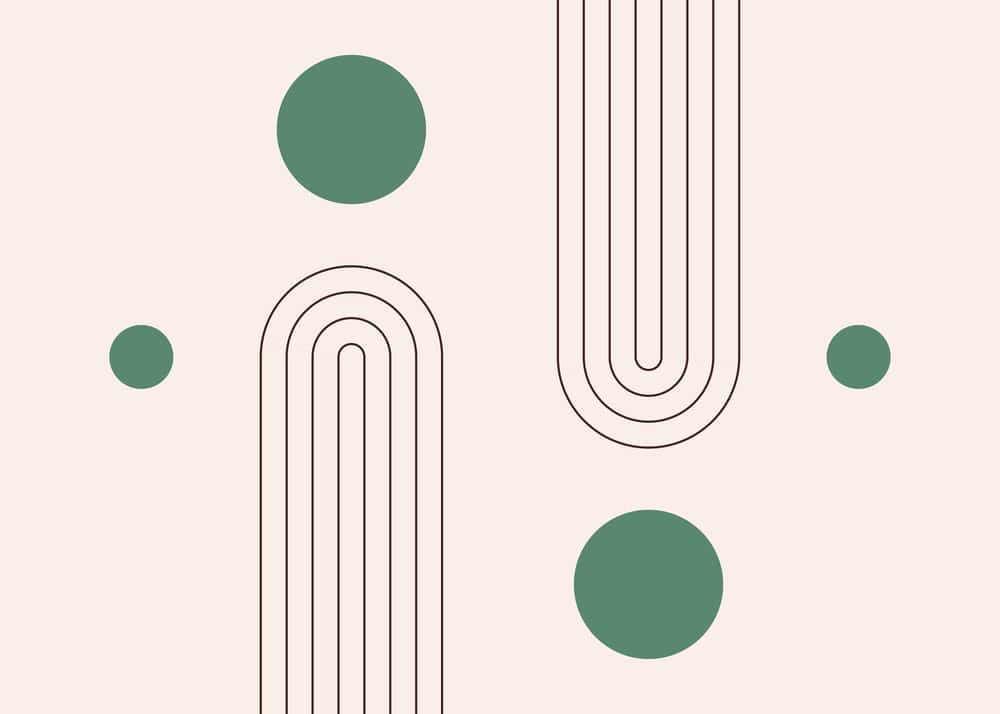 Geometric Harmony: Modern Abstractions premium reproduction