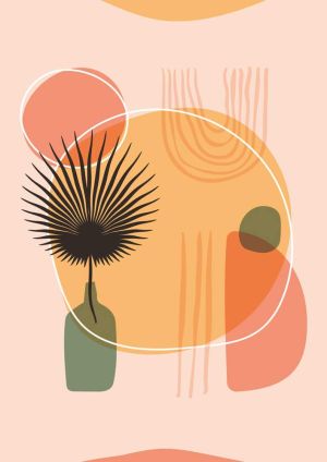 Organic Harmony: A Symphonic Abstraction wall art