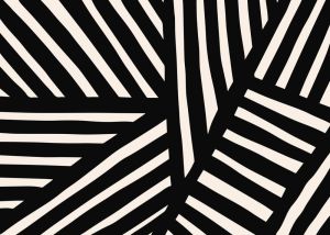 Ephemeral Stripes: A Geometric Symphony wall art
