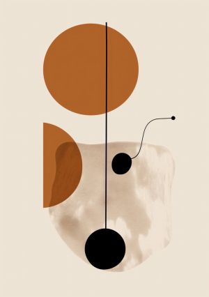 Harmonic Balance in Modern Geometry wall art