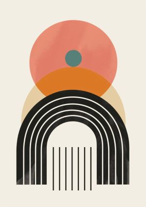 Harmony of Geometric Forms wall art