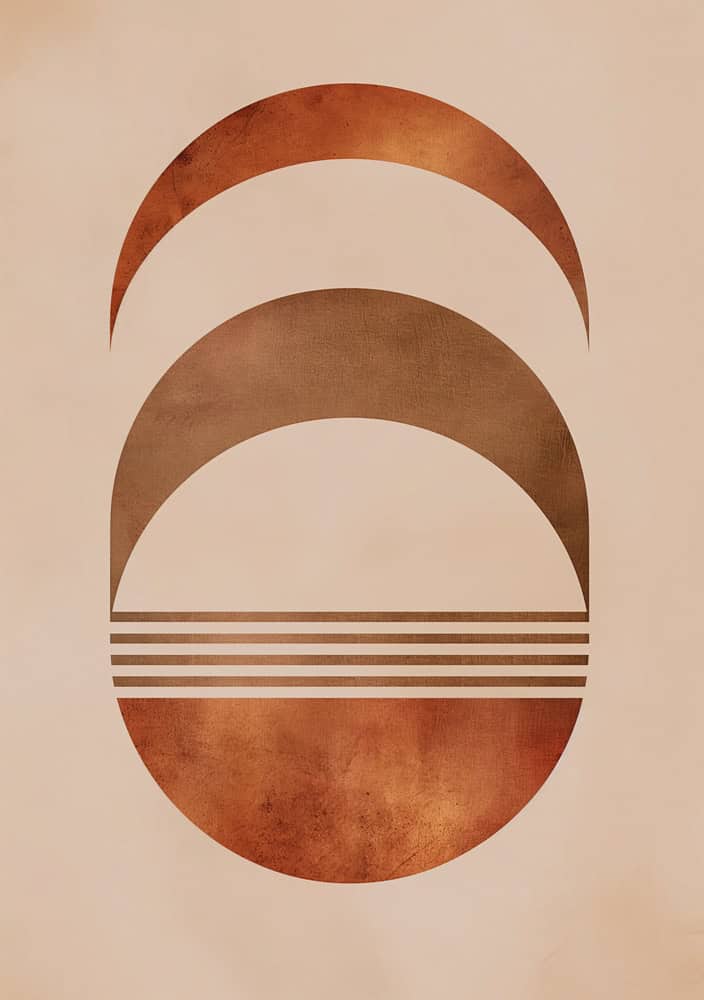 Eclipsing Horizons - Modern Abstract premium reproduction
