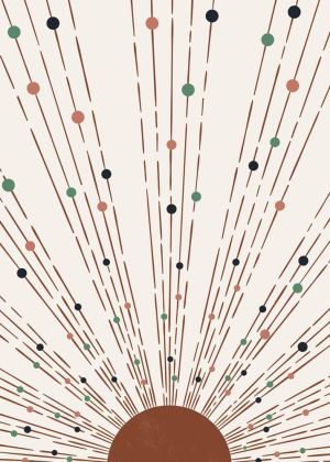 Celestial Harmony: A Symphony of Lines wall art