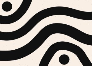 Curves of Abstraction wall art