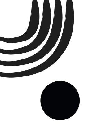 Monochrome Serenity: The Dance of Form wall art